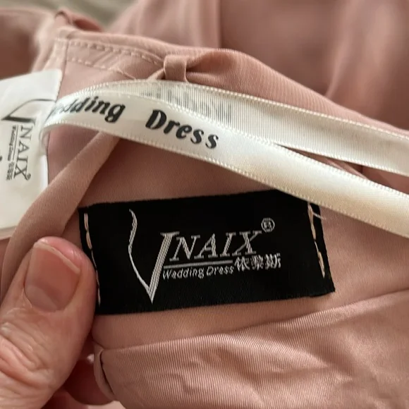 Elegant Pink Halter Bridesmaid | Prom Maxi Dress with Open Back - Picture 8 of 12